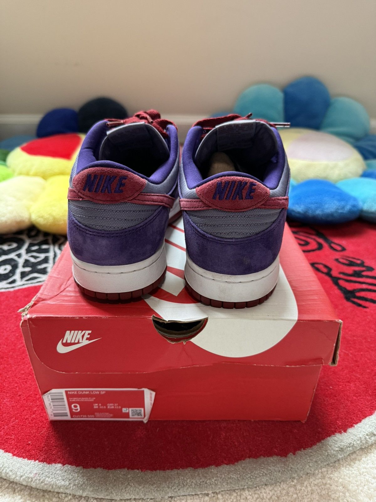 Nike Nike Dunk Plum Low Size US 9 / EU 42 - 4 Thumbnail