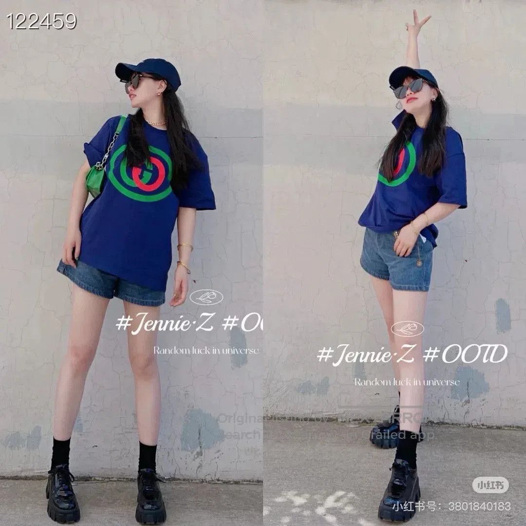 Gucci Gucci GG Print Loose Cotton Short. Size US XS / EU 42 / 0 - 7 Thumbnail