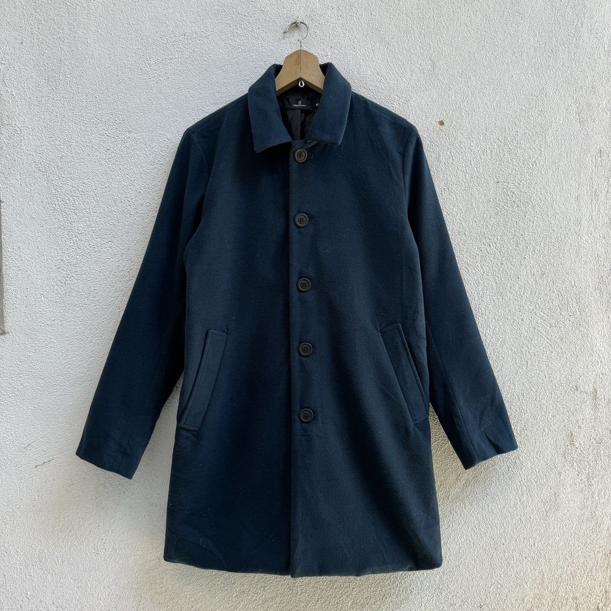Japanese Brand MONO-MART Button Up Long Coat Size M / US 6-8 / IT 42-44 - 1 Thumbnail
