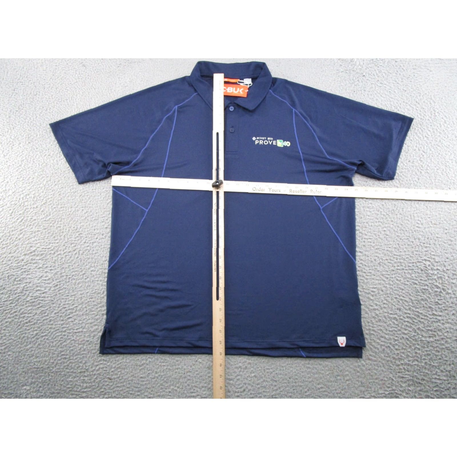 Cutter & Buck Cutter & Buck Polo Shirt Mens XL Blue Logo Bio Pivot Prove N40 N/A Size US XL / EU 56 / 4 - 5 Thumbnail
