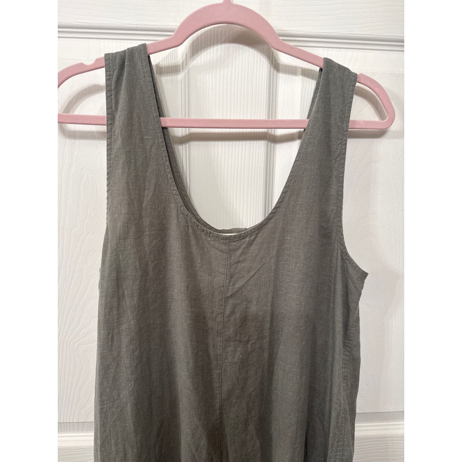 Marine Layer Marine Layer Sydney Beach Hemp Jumpsuit in Shadow, M Size 28" / US 6 / IT 42 - 10 Thumbnail