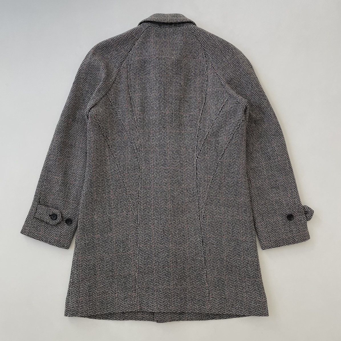 Comme des Garcons A/W 03 Panelled Patterned Weave Overcoat Size US L / EU 52-54 / 3 - 18 Thumbnail