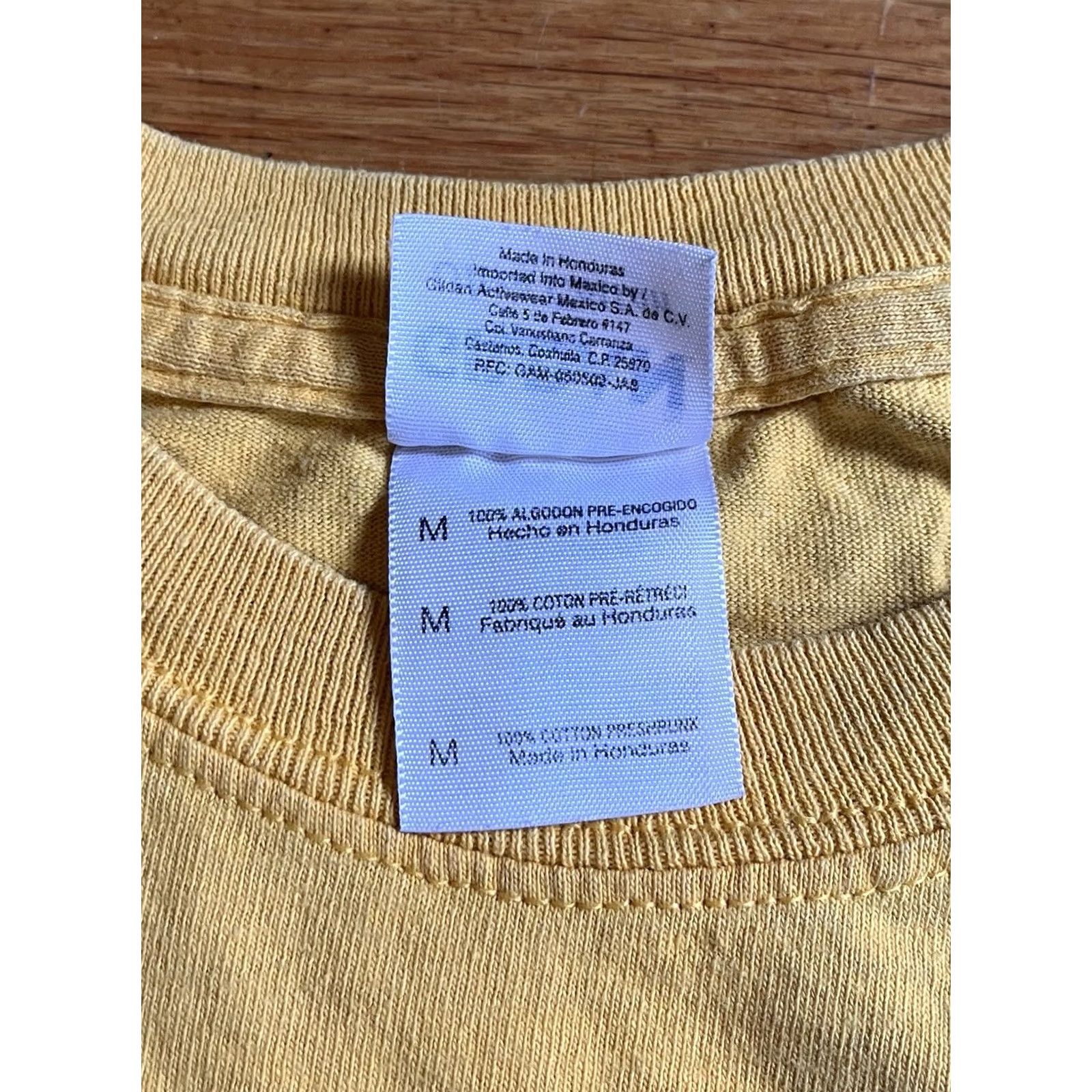 Gildan US Marine Corps Fort Sill Devil Dog Run Long Sleeve Shirt Men’s M Yellow Size US M / EU 48-50 / 2 - 5 Thumbnail