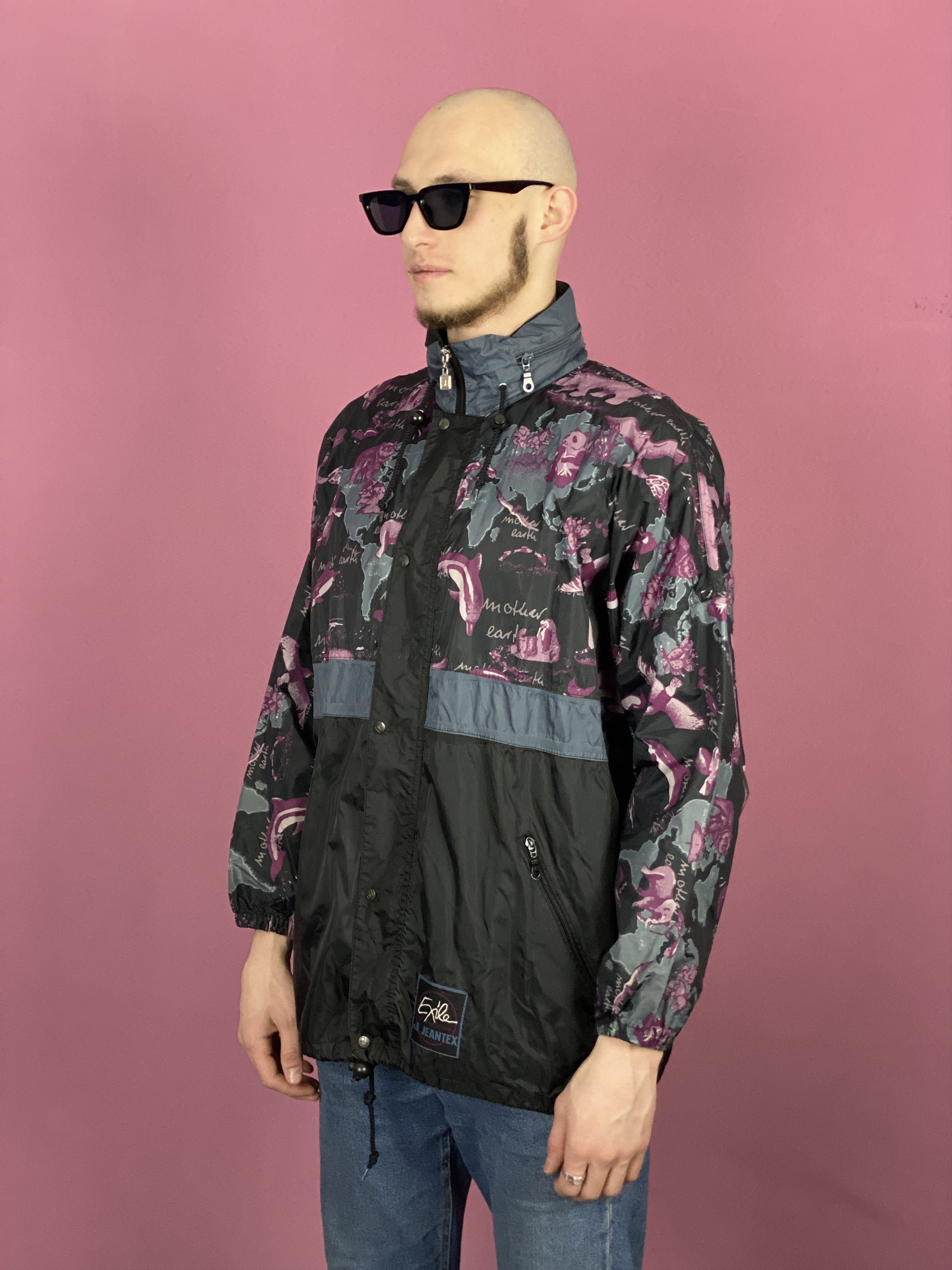 Vintage 90s Vintage Men's Windbreaker - Size L Rain Jacket Size US L / EU 52-54 / 3 - 2 Thumbnail