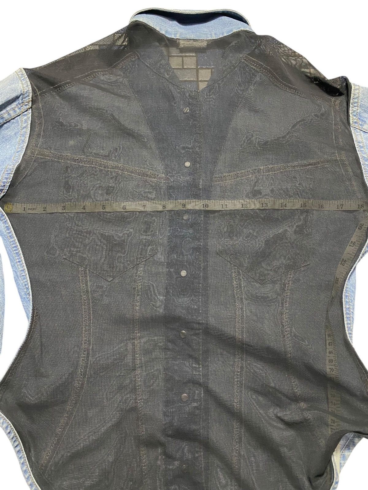 Parasuco Vintage Rare Sexy OuterShirt Parasuco Blue Wash Size M / US 6-8 / IT 42-44 - 9 Thumbnail