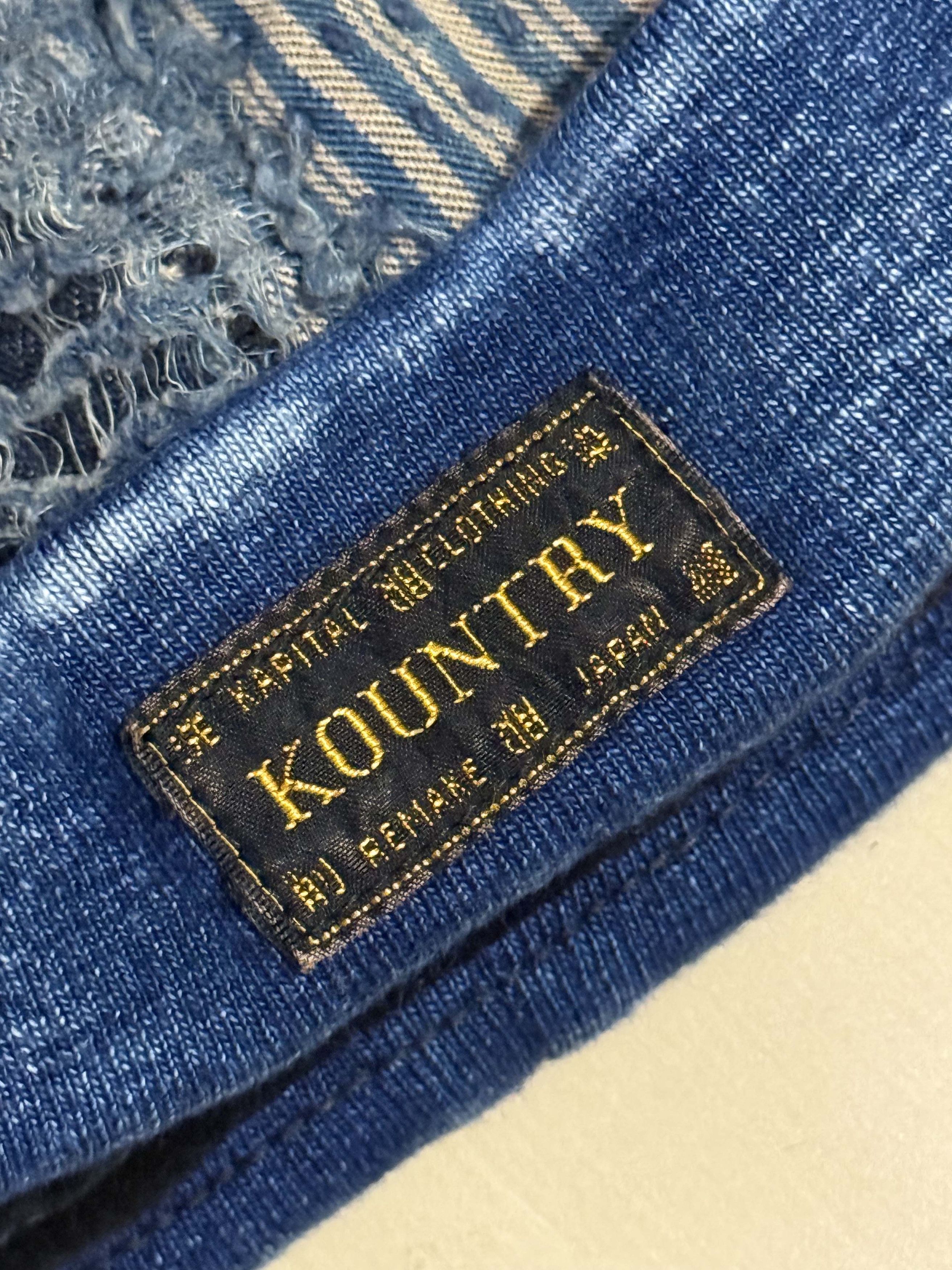Kapital Kapital kountry boro sashiko patchwork beanie cap | Grailed