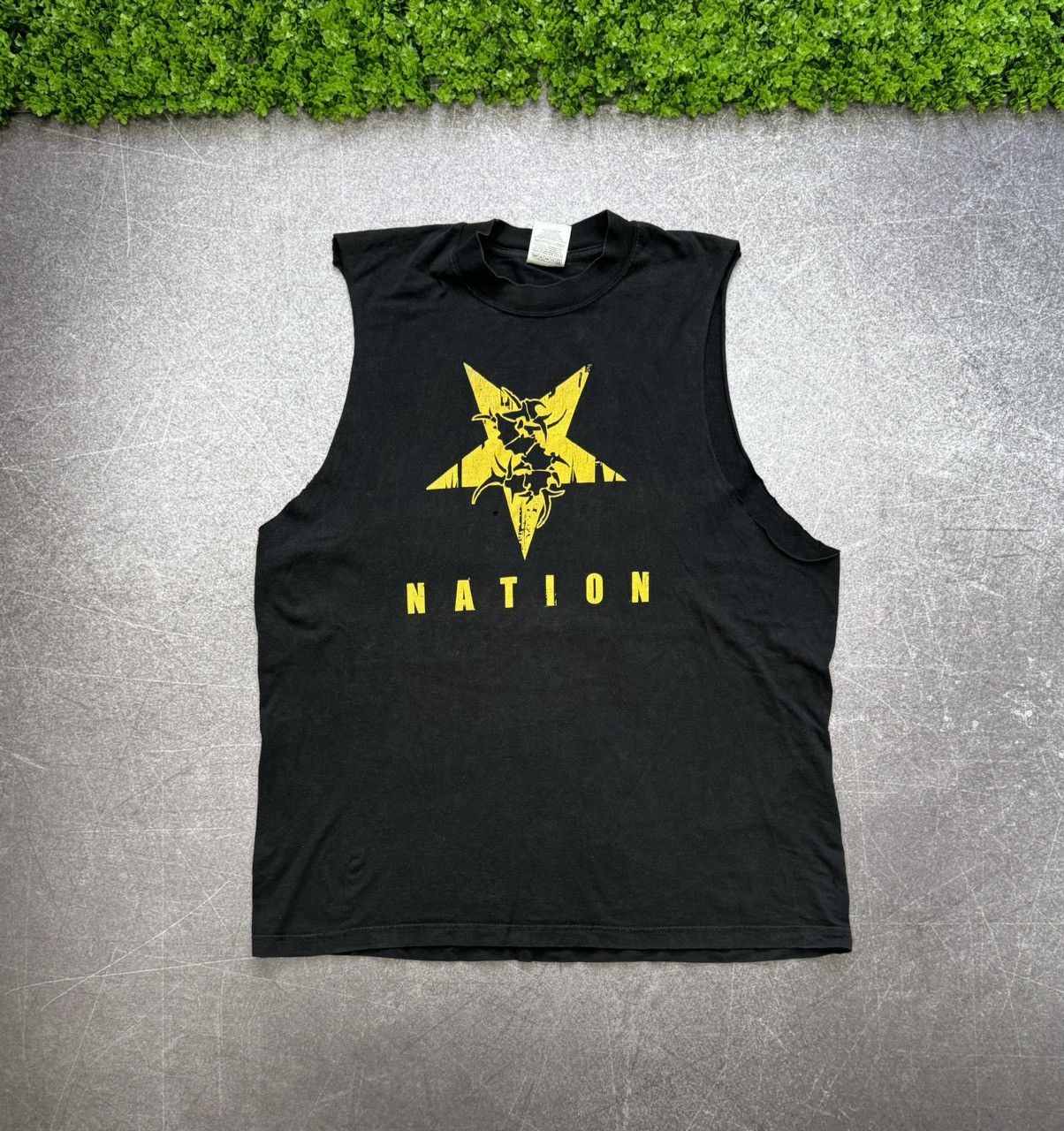 Band Tees × Vintage Vintage 2001 Sepultura Nation Tank Top Shirt Y2K Size US XL / EU 56 / 4 - 1 Thumbnail