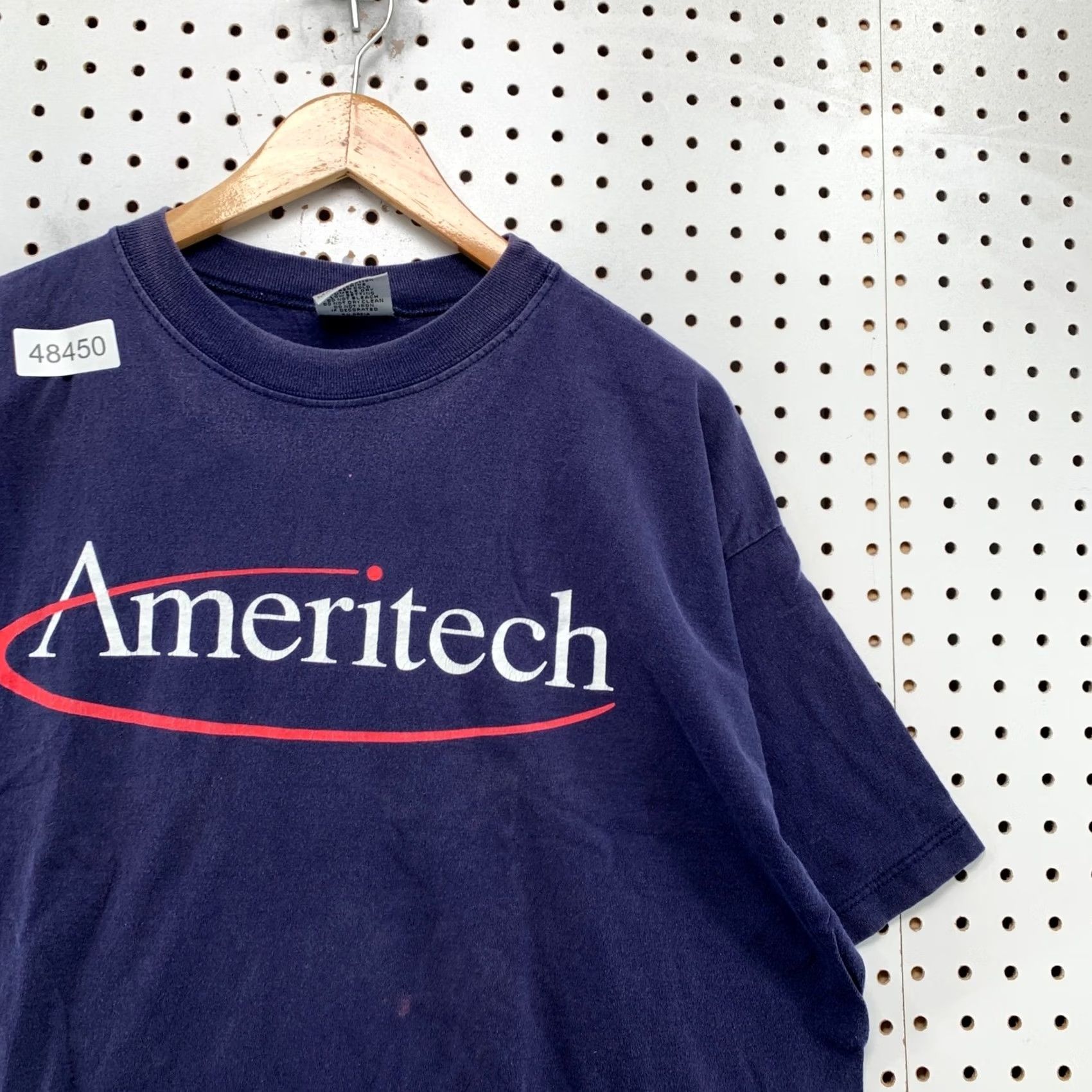Vintage VINTAGE Ameritech T Shirt Mens XL Blue 90s Cyber Punk Made USA Size US XL / EU 56 / 4 - 7 Thumbnail