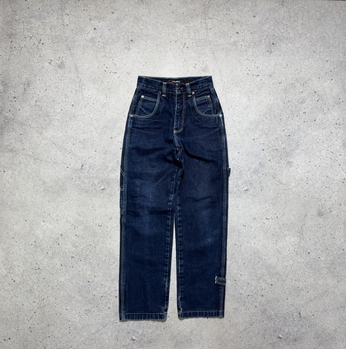 Fubu Vintage Fubu Cargo Rap Baggy Jeans Denim Hype Size US 28 / EU 44 - 2 Thumbnail