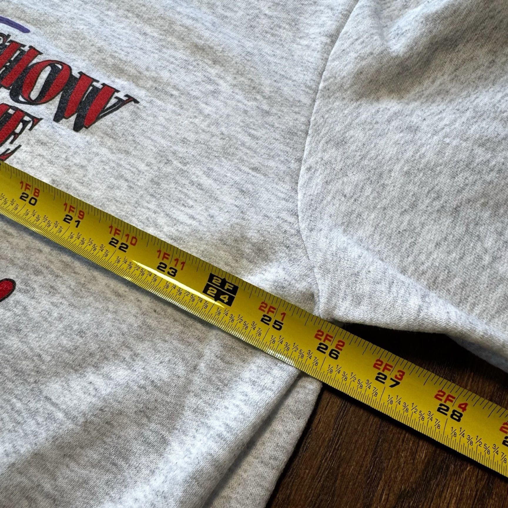Russell Athletic VINTAGE Tweety Bird Looney Tunes Sweatshirt Unisex Adults 2XL Gray USA Graphic Print Long Sleeve Pullover Crew Neck Heavyweight Fleece Size US XXL / EU 58 / 5 - 7 Thumbnail