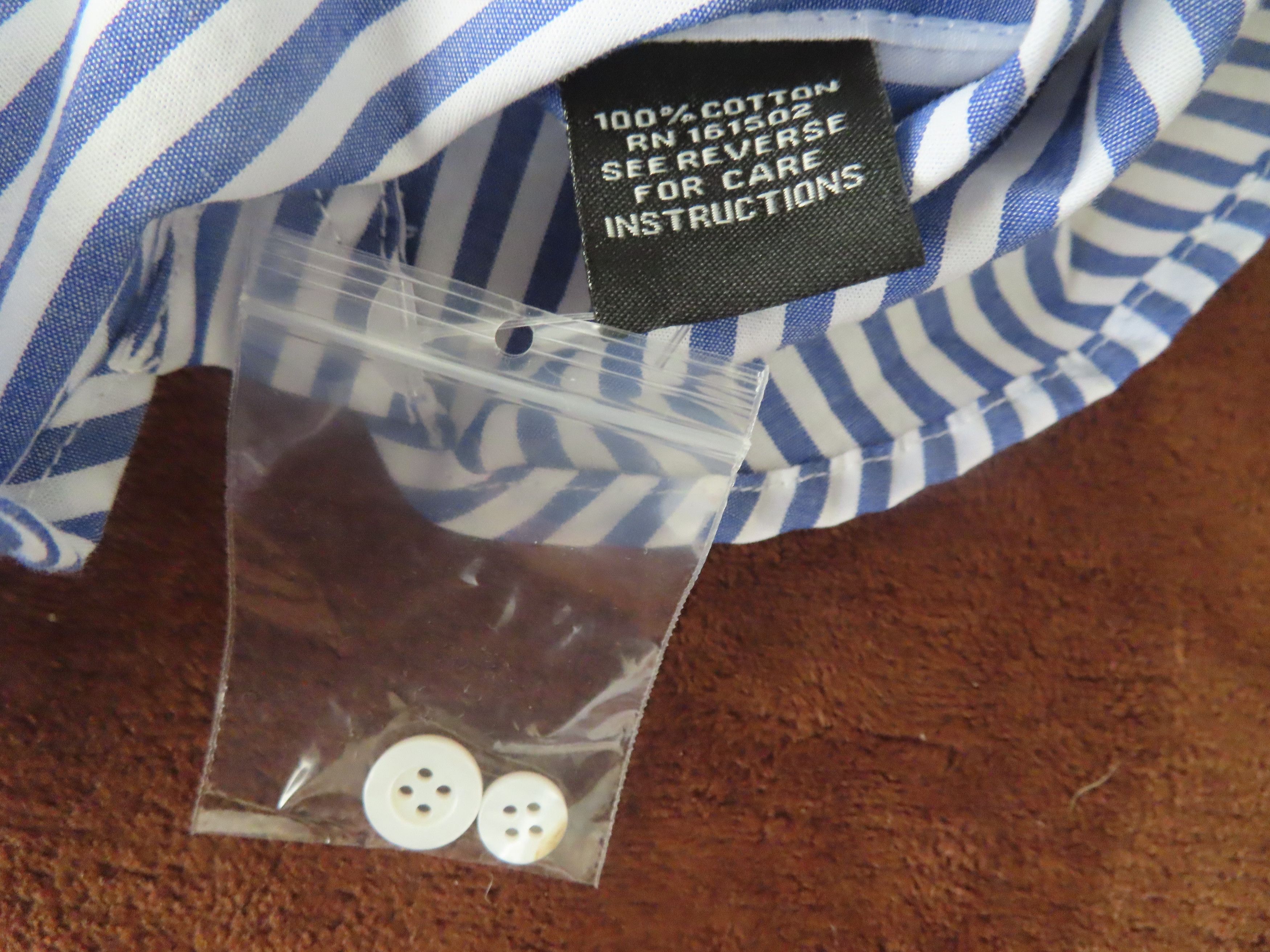 Designer × J. Peterman J. Peterman striped Western Shirt Long Sleeve Cowboy 2XL Size US XXL / EU 58 / 5 - 6 Thumbnail