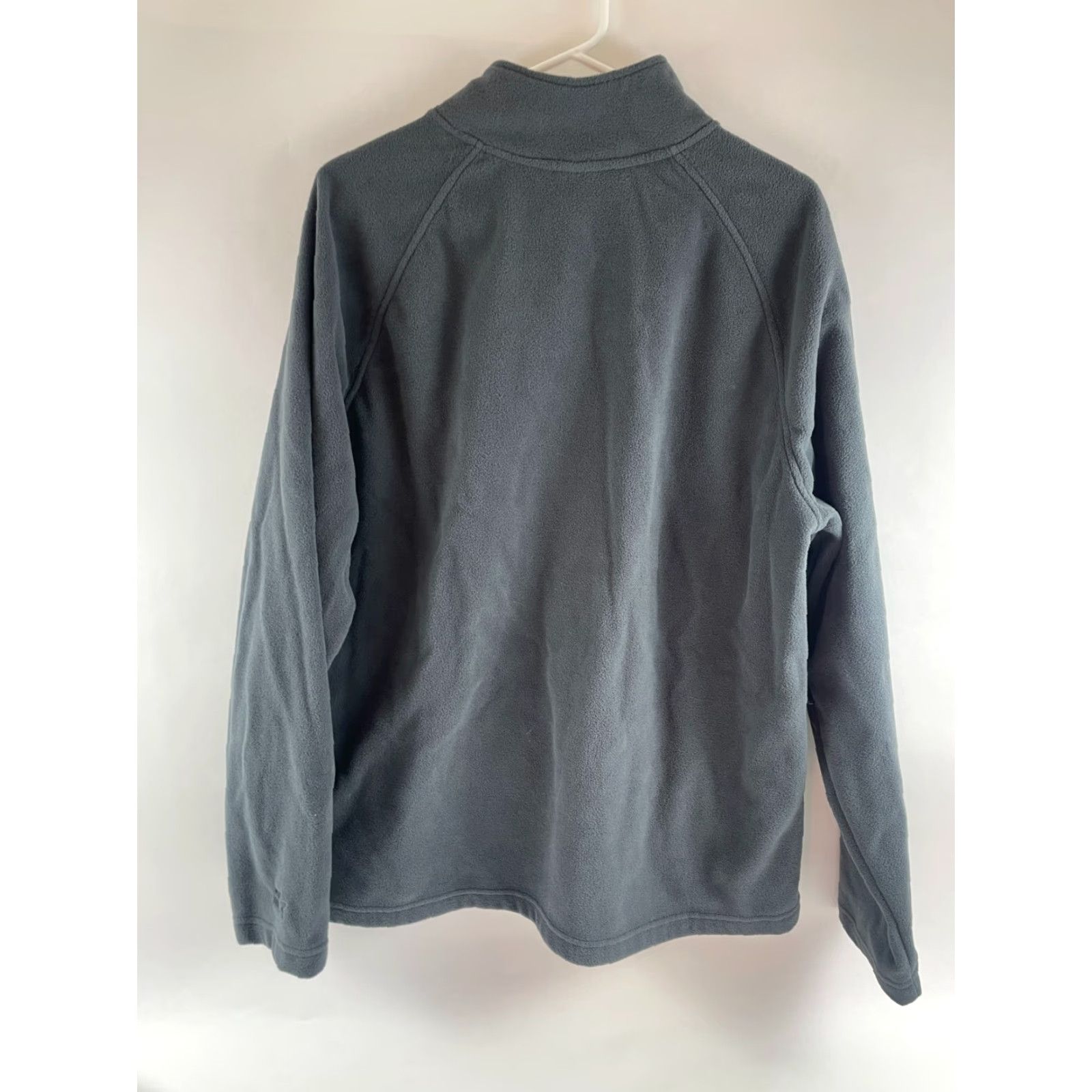 Starter Starter Jacket Men's Large Gray Pullover 1/4 Zip Mock Neck Fleece Sweater Size US L / EU 52-54 / 3 - 2 Thumbnail