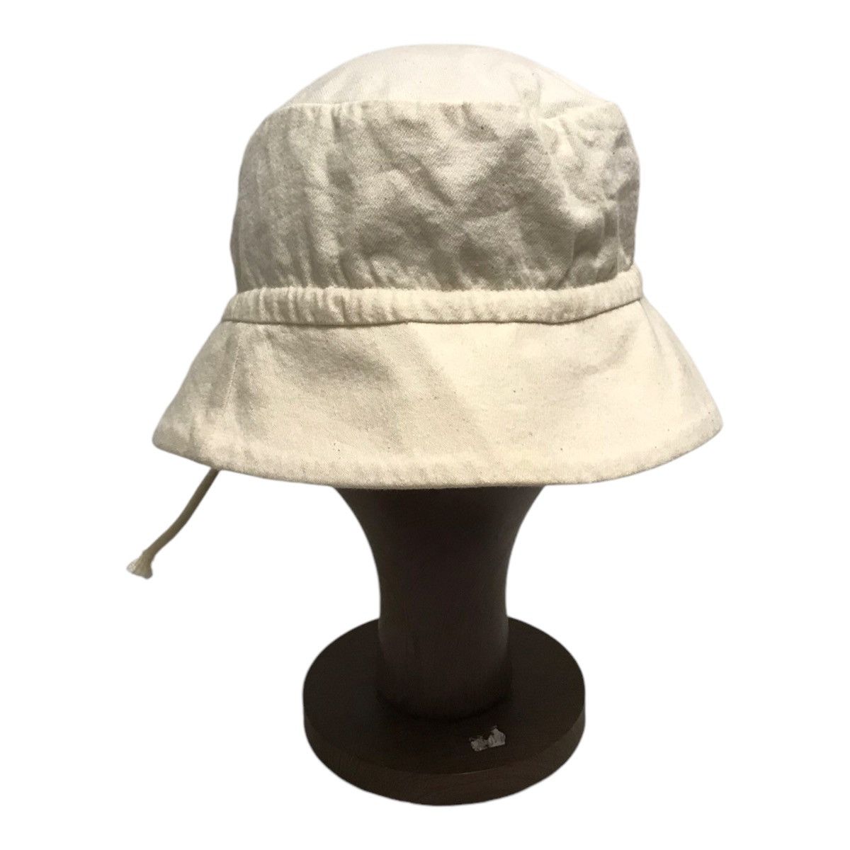 Y's × Yohji Yamamoto Yohji Yamamoto Y’sacs Cream/white Bucket Cap Size ONE SIZE - 2 Thumbnail