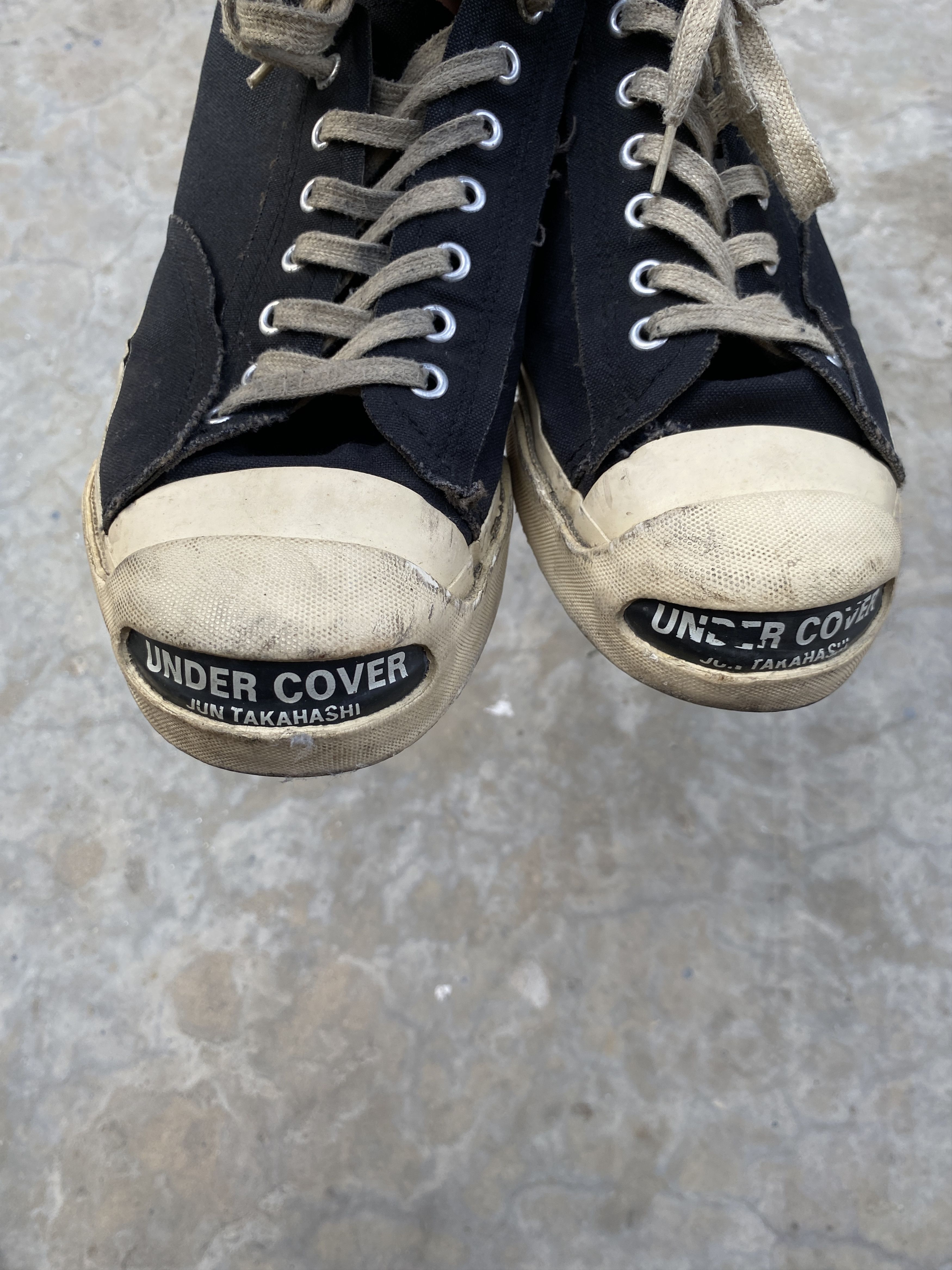 Undercover Undercover Jun takahashi Black/White Low Top Sneaker Size US 10 / EU 43 - 2 Thumbnail