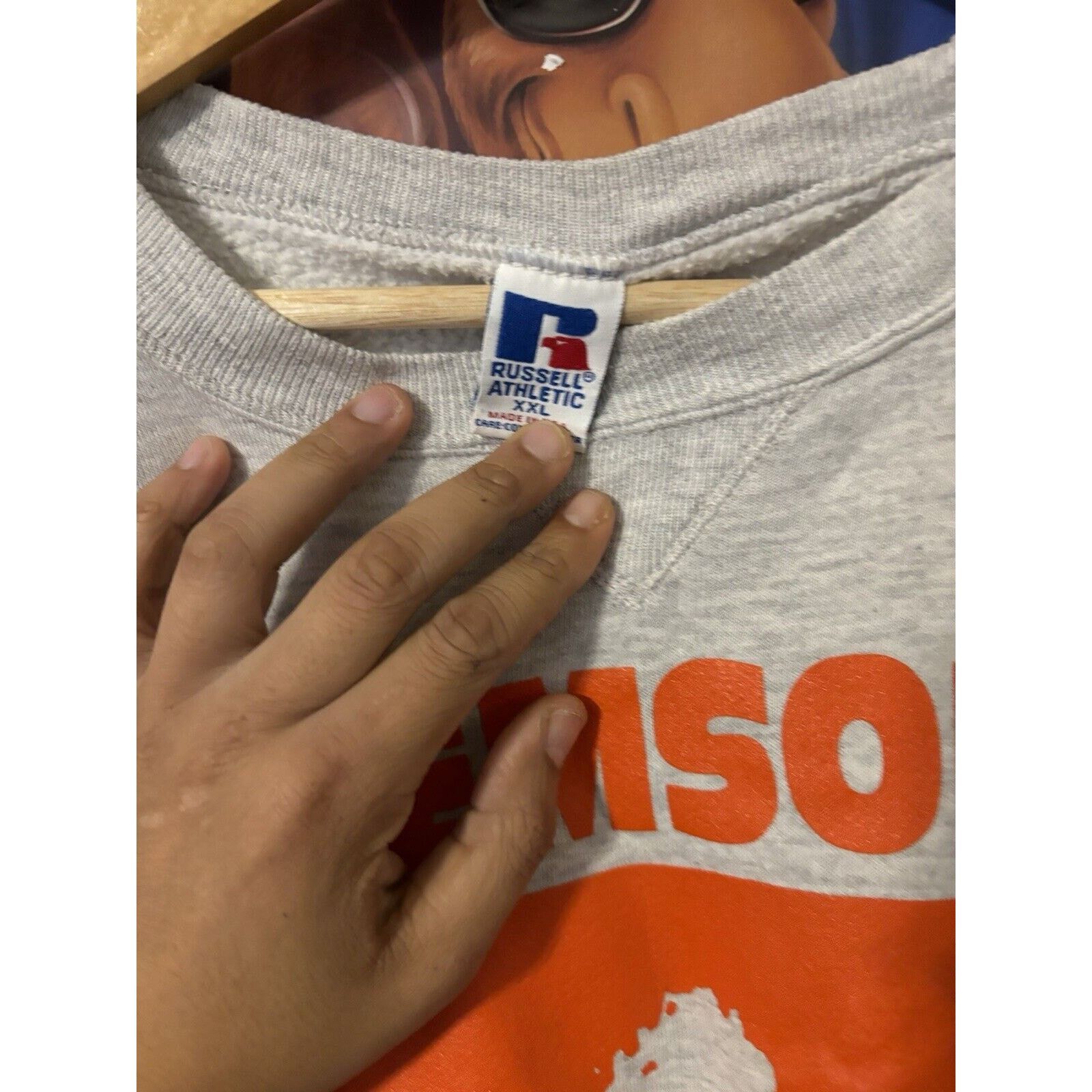 Other Vintage college clemson tigers grey crewneck NCAA Size 2xl Size US XXL / EU 58 / 5 - 4 Thumbnail