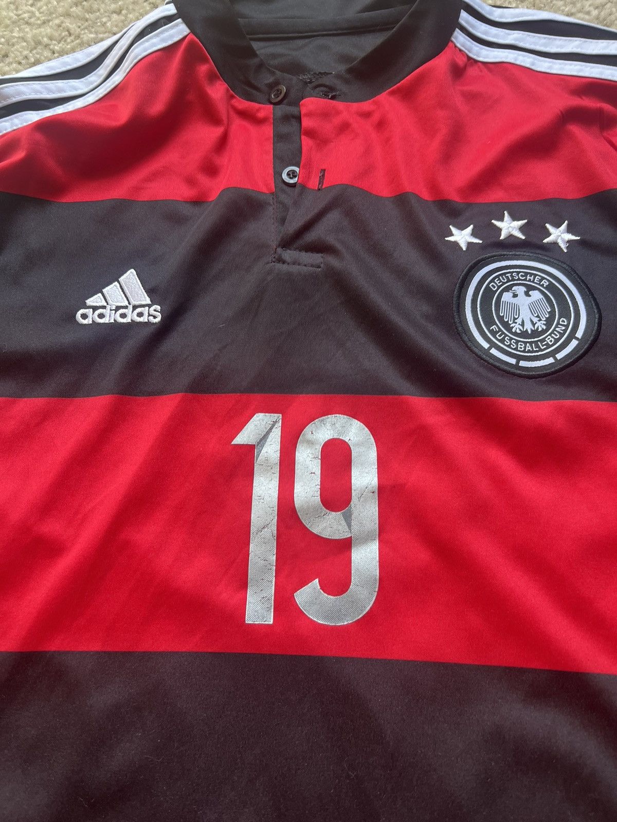 Other Gotze Germany Jersey Black/Red Longsleeve Size US M / EU 48-50 / 2 - 2 Thumbnail