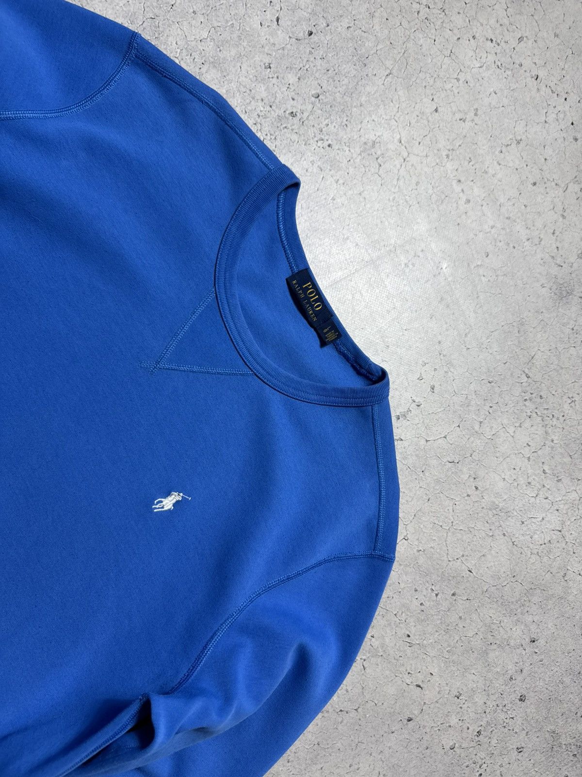 Polo Ralph Lauren Polo Ralph Lauren Blue Sweatshirt PRL Size L Size US L / EU 52-54 / 3 - 4 Thumbnail