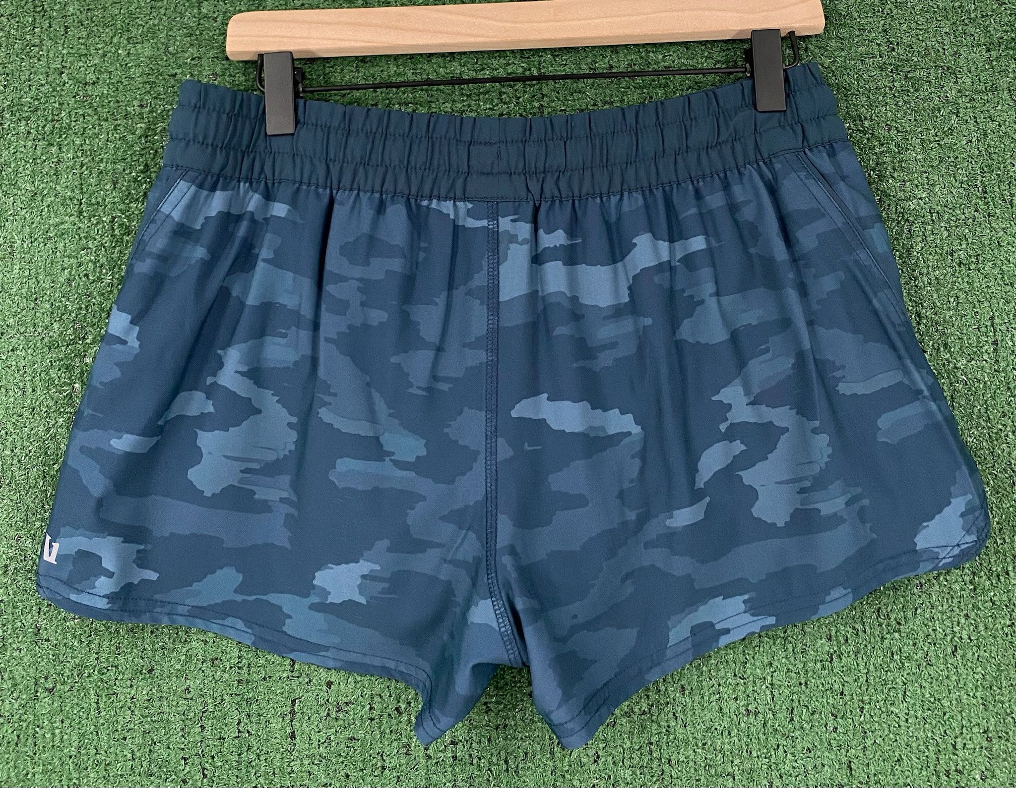 Vuori Vuori Clementine Blue Camo Camouflage Lined Shorts Medium Size 32" / US 10 / IT 46 - 6 Thumbnail