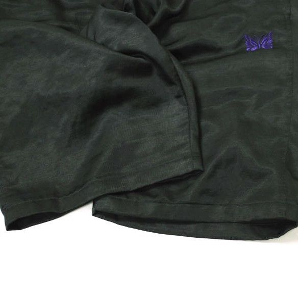 Needles Shorts Poly Slub Sateen String Cowboy Black Size US 26 / EU 42 - 8 Thumbnail