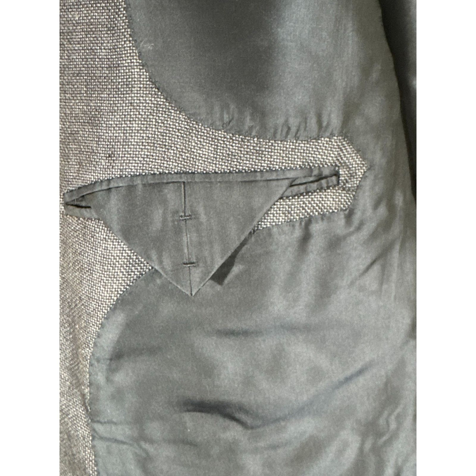 Tom Ford Tom Ford Charcoal Gray Steel Blue Woo Blazer (56R EU) 46R US Size 46L - 2 Thumbnail