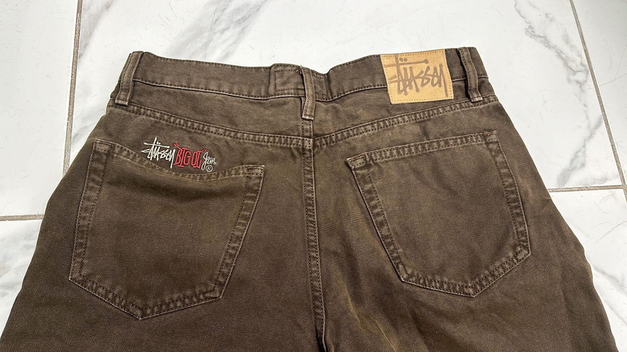 Stussy × Vintage Stüssy Big Ol Short Brown Size 30 Size US 30 / EU 46 - 2 Thumbnail