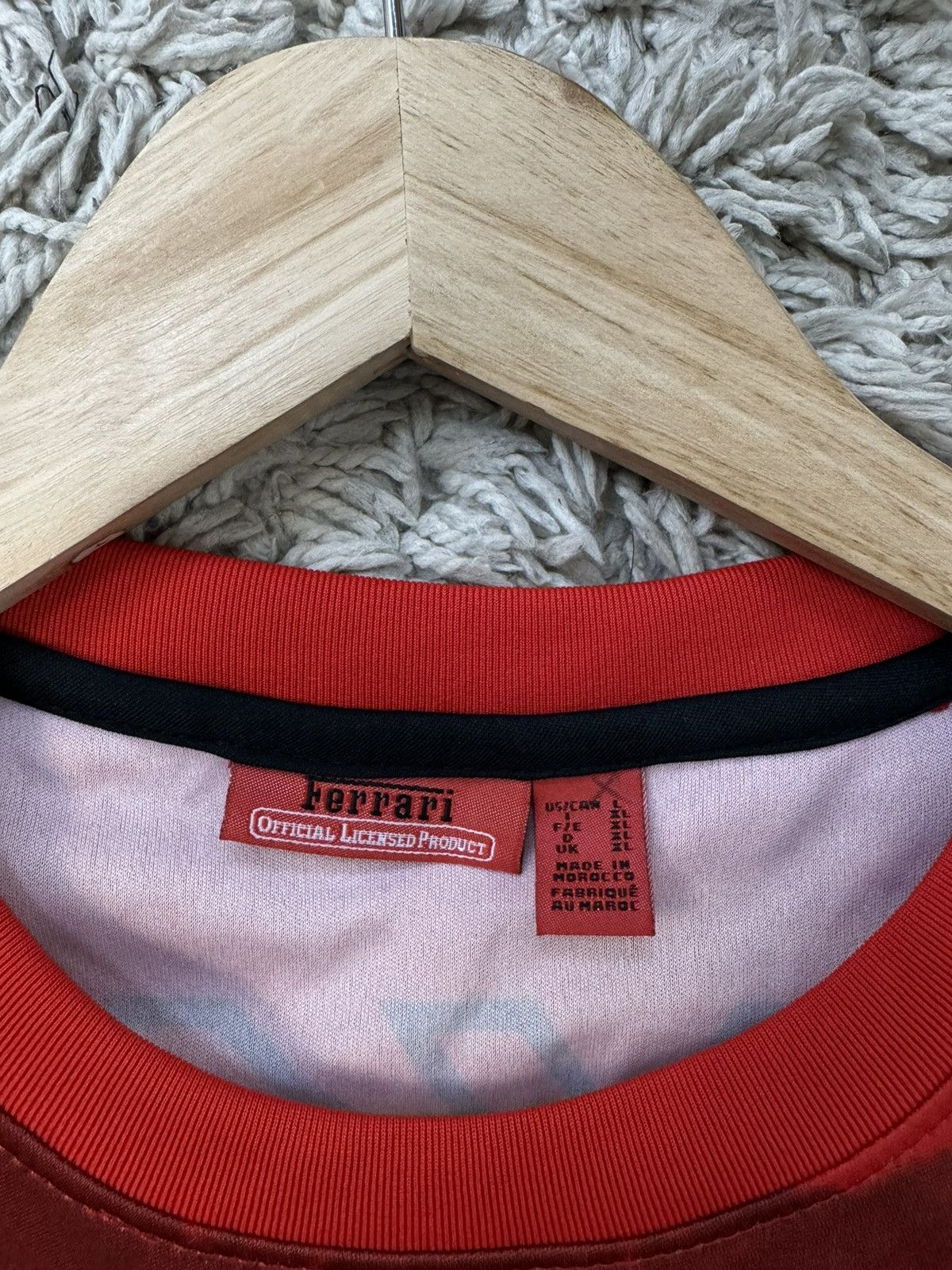Ferrari Ferarri big logo t-shirt Size US XL / EU 56 / 4 - 7 Thumbnail
