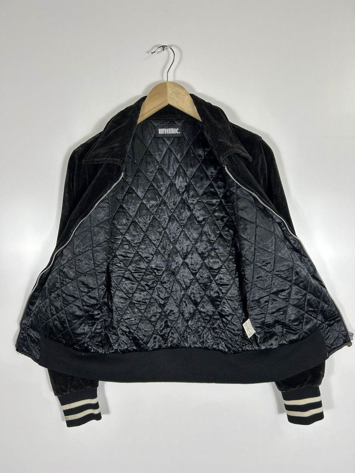 Hysteric Glamour ⚡️Vintage Hysteric Glamour Velvet Zipper Jacket Size S / US 4 / IT 40 - 9 Thumbnail