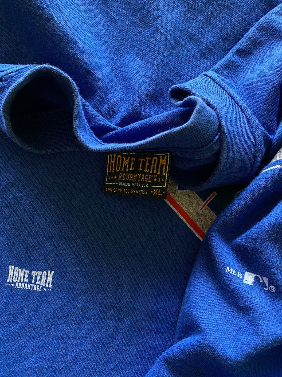 MLB × Vintage RARE 1990s LA DODGERS Single Stitch Tee Size US L / EU 52-54 / 3 - 2 Thumbnail