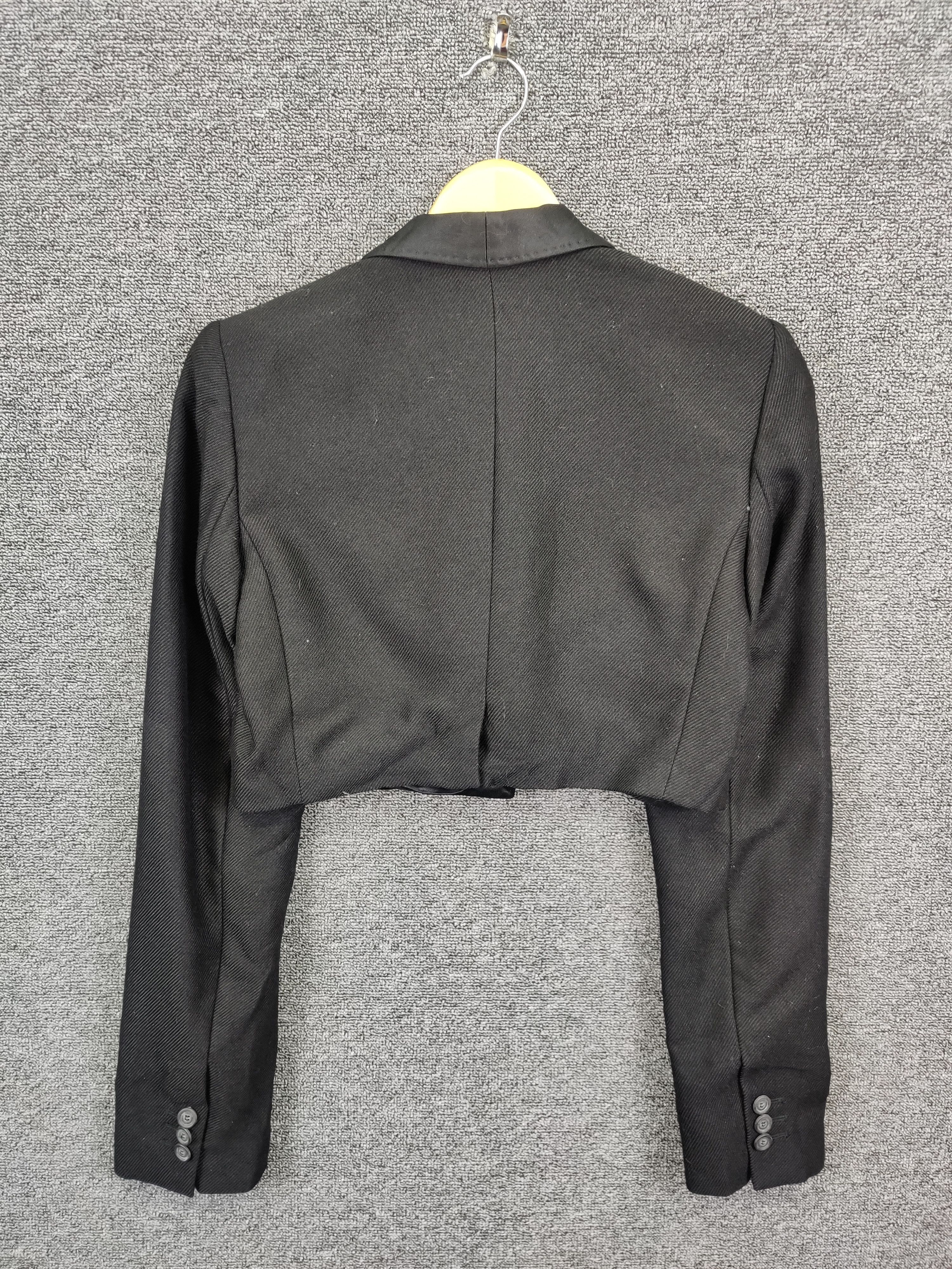 Dolce & Gabbana Vintage Dolce & Gabbana Wool Cropped Blazer Coat Size US S / EU 44-46 / 1 - 6 Thumbnail
