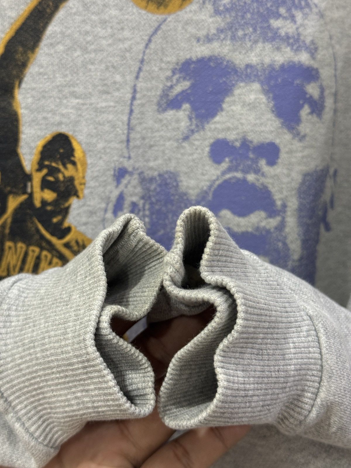 Nike Vintage 90s Nike Air Jordan Sweatshirt Size US XL / EU 56 / 4 - 4 Thumbnail