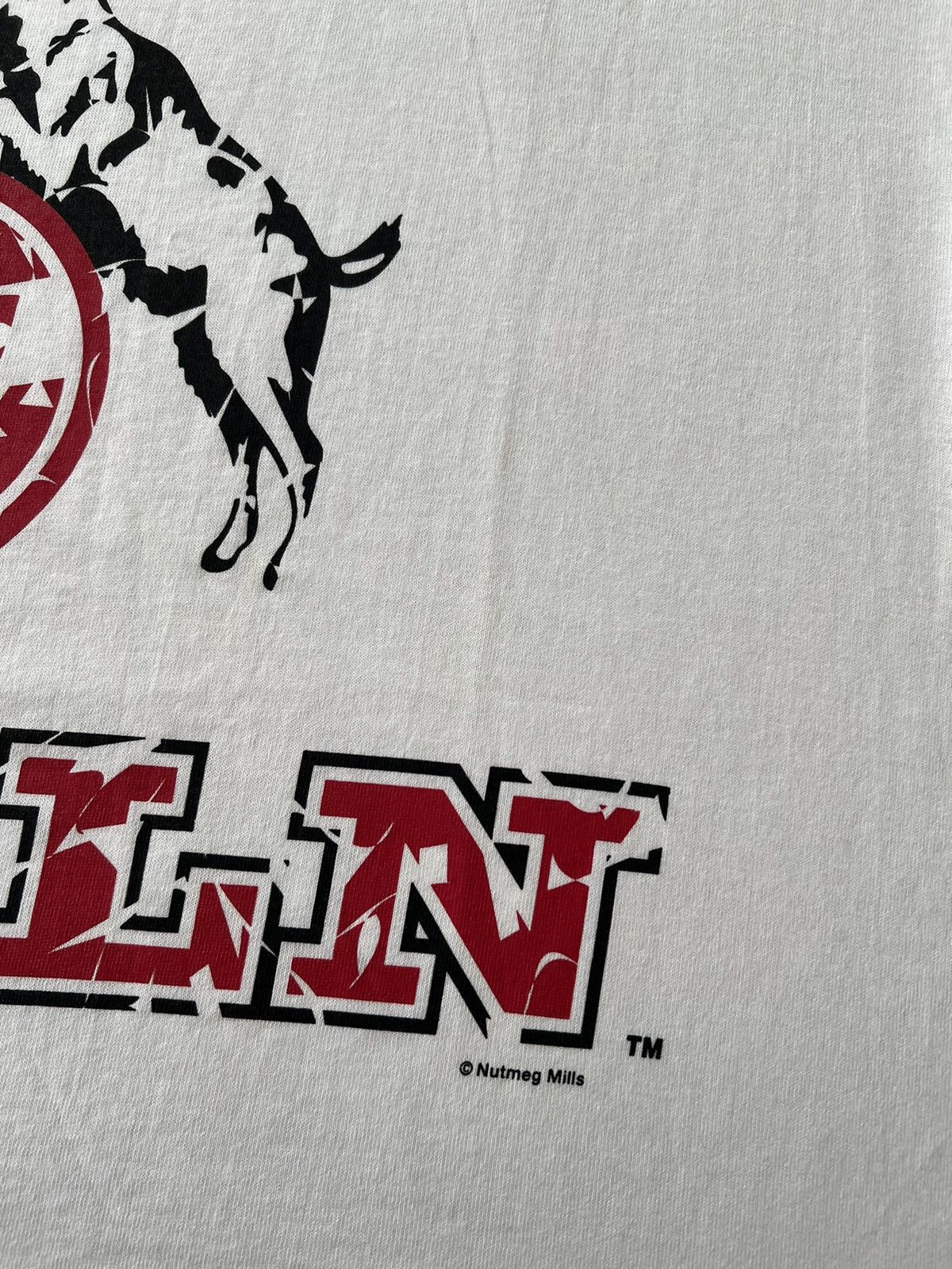 Vintage Vintage 90s FC Koln Soccer Football Nutmeg T-shirt Size US L / EU 52-54 / 3 - 6 Thumbnail