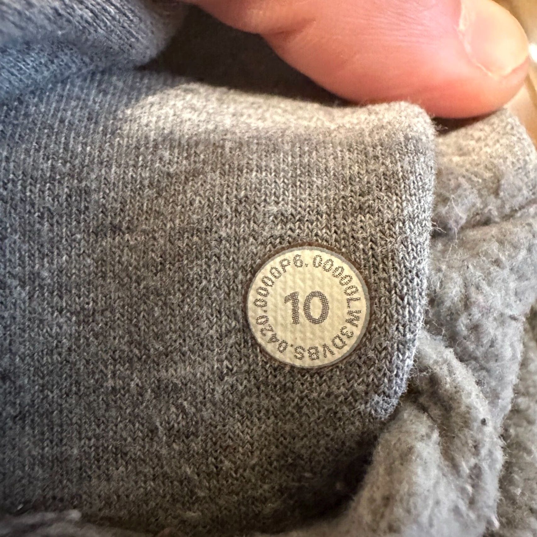 Lululemon VINTAGE Lululemon All Yours Hoodie Sweatshirt Womens 10 Gray Pullover Fleece Size L / US 10 / IT 46 - 5 Thumbnail