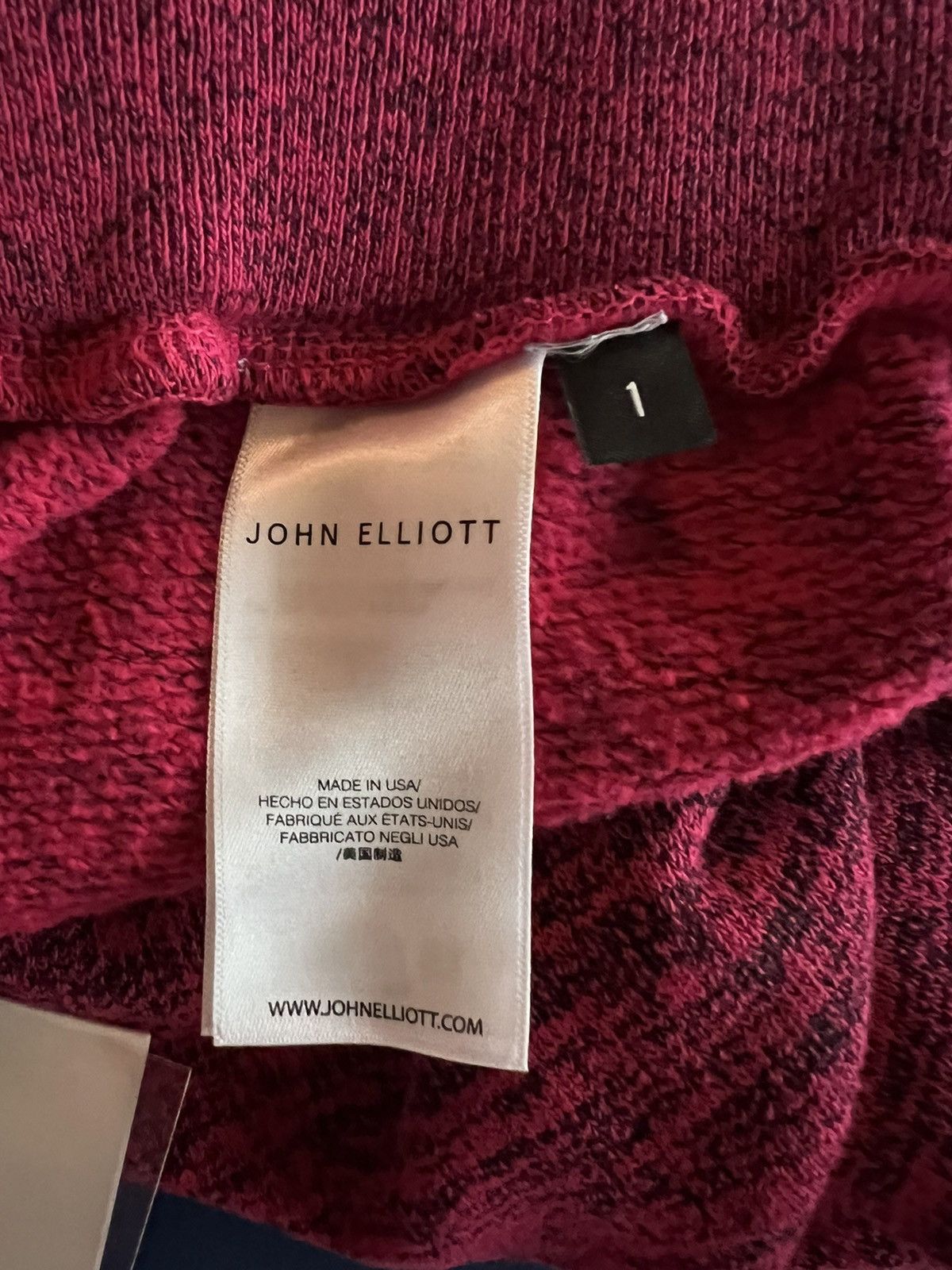 John Elliott John Elliott Co-Mix Sweatpants S/1 Size 27" / US 4 / IT 40 - 5 Thumbnail