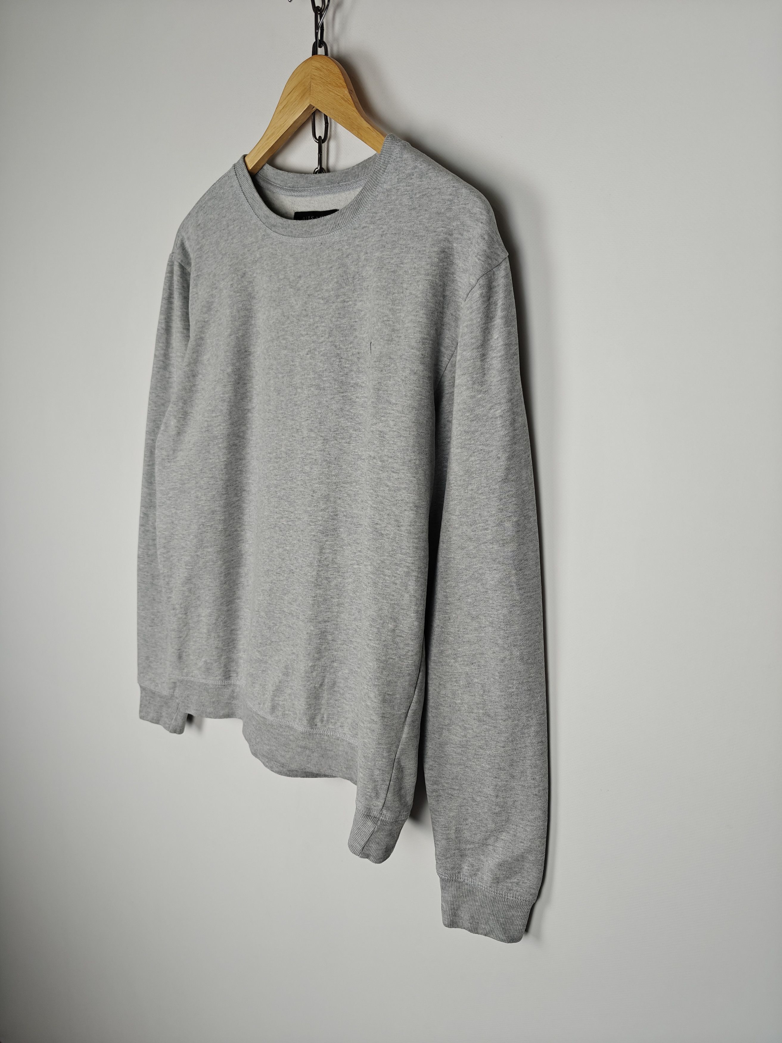 Allsaints Allsaints Sweatshirt Crewnceck Logo Gray size XS Fits M Size US M / EU 48-50 / 2 - 5 Thumbnail