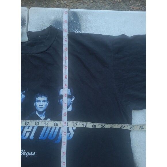 Band Tees Vintage Backtreet Boys Las Vegas t-Shirt 1998 Tour merch Size US L / EU 52-54 / 3 - 7 Thumbnail