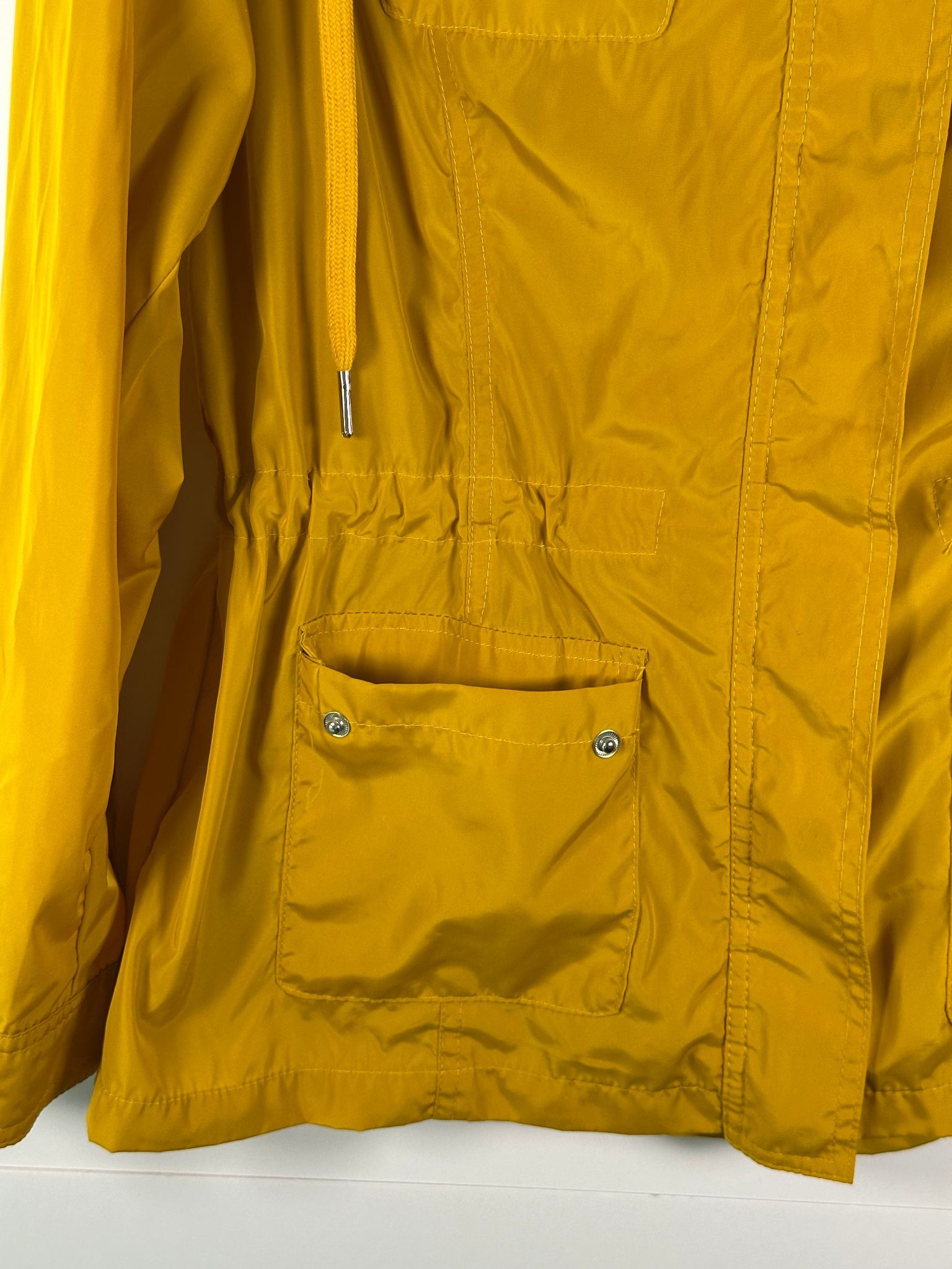 Other Athletic Collection Jacket Womens L Hooded Yellow Size L / US 10 / IT 46 - 2 Thumbnail
