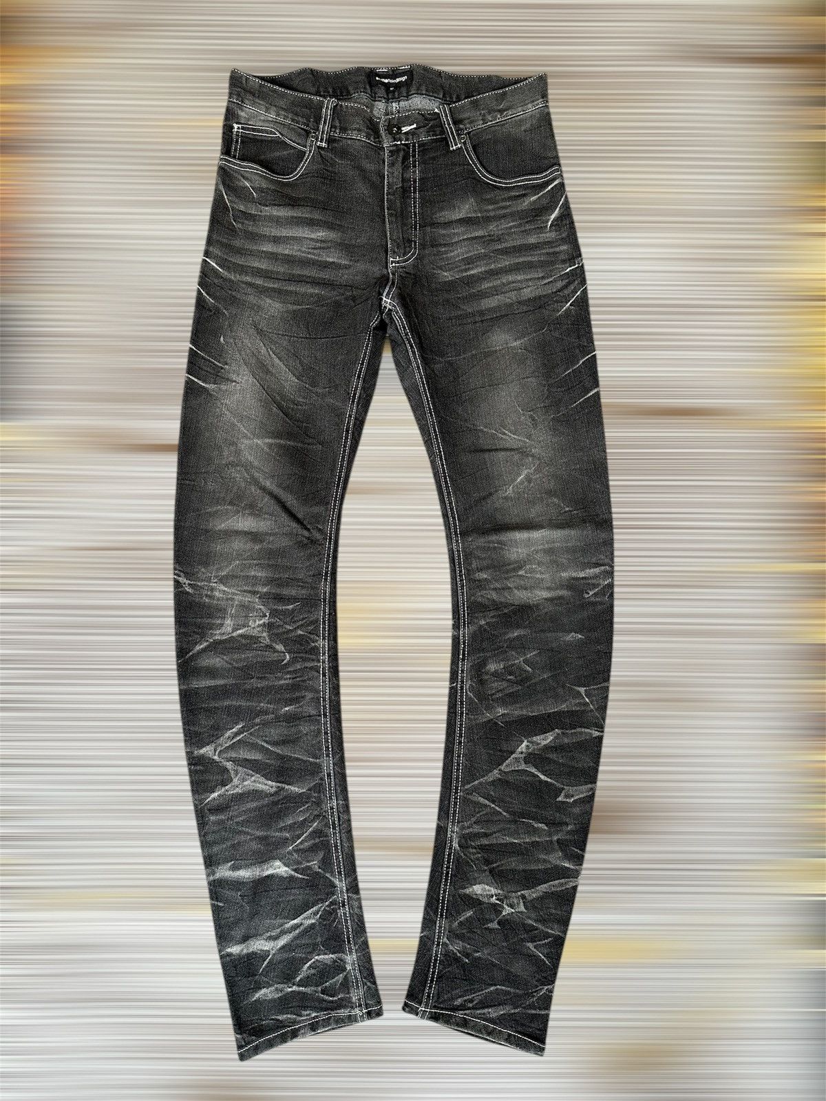semanticdesign Semantic Design Claw Marks Curve Leg Strechable Denim Size US 30 / EU 46 - 1 Thumbnail