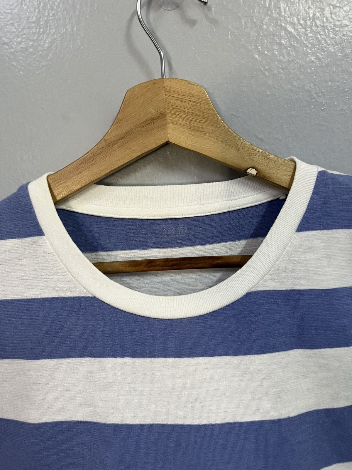 Uniqlo Vintage Single Stitch uniqlo stripe tee Size US M / EU 48-50 / 2 - 2 Thumbnail