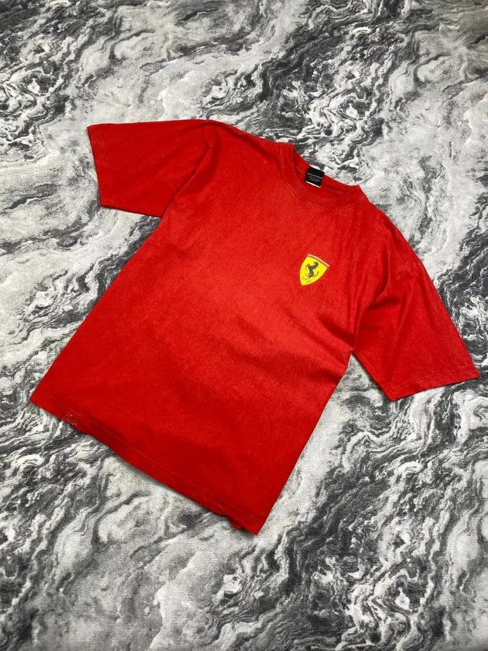 Ferrari Vintage Ferrari T-Shirt 1999 F1 Chrome Logo Chrome Horse Size US XL / EU 56 / 4 - 2 Thumbnail