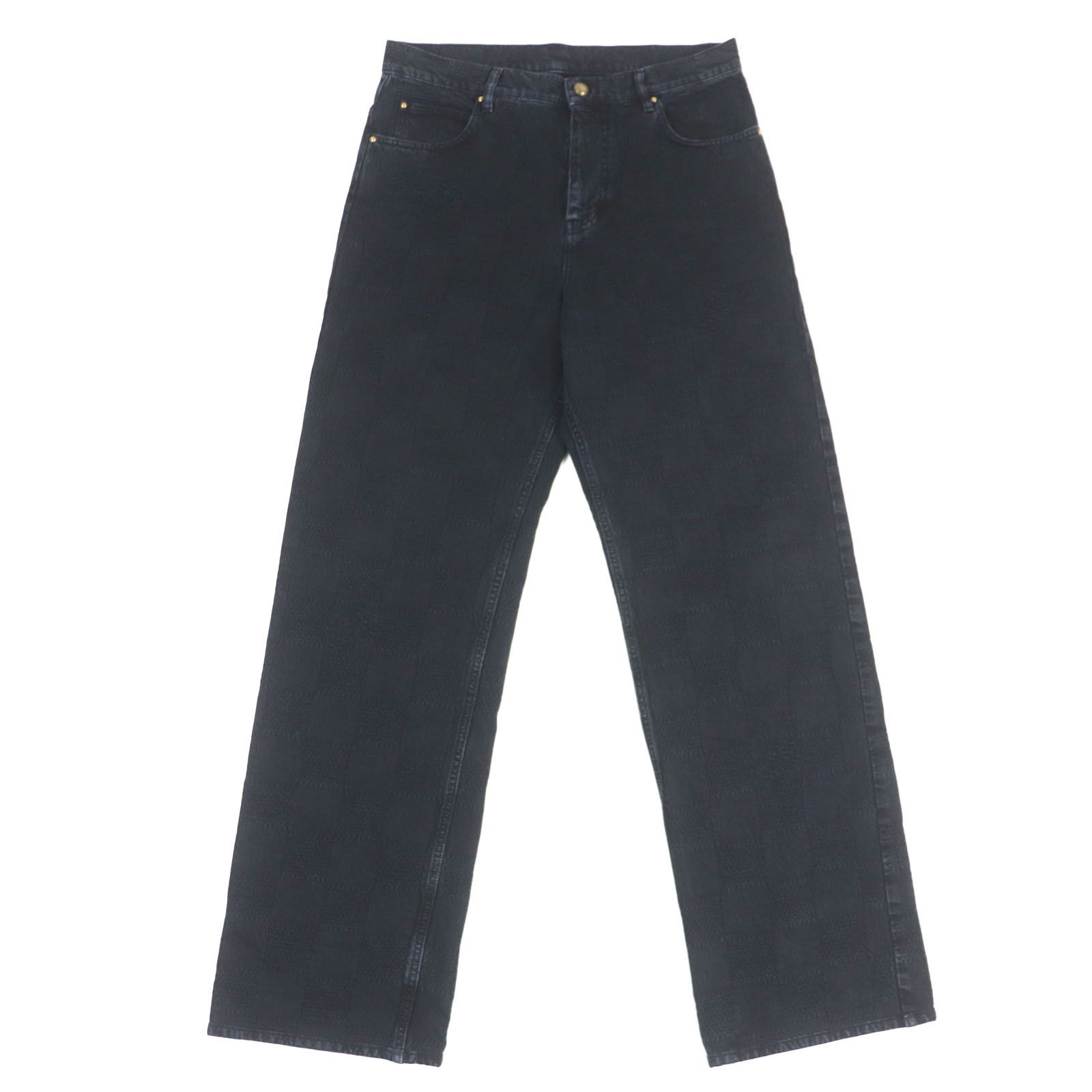 Louis Vuitton Louis Vuitton Louis Vuitton Denim Cotton Pants Cotton Pants 1AFX68 DUTY FREE for USA Size ONE SIZE - 1 Thumbnail