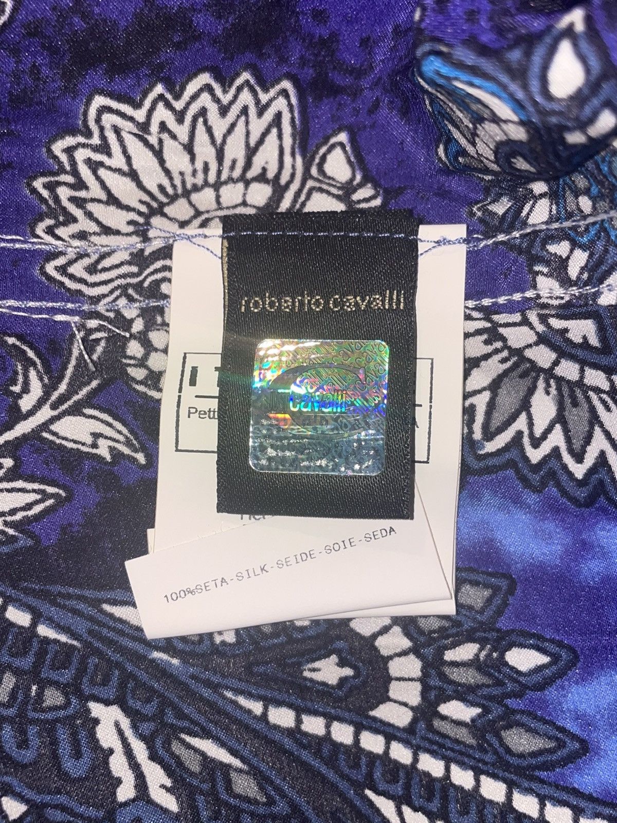 Just Cavalli Rare Vintage Roberto Cavalli Archive Silk Shirt Size US M / EU 48-50 / 2 - 6 Thumbnail