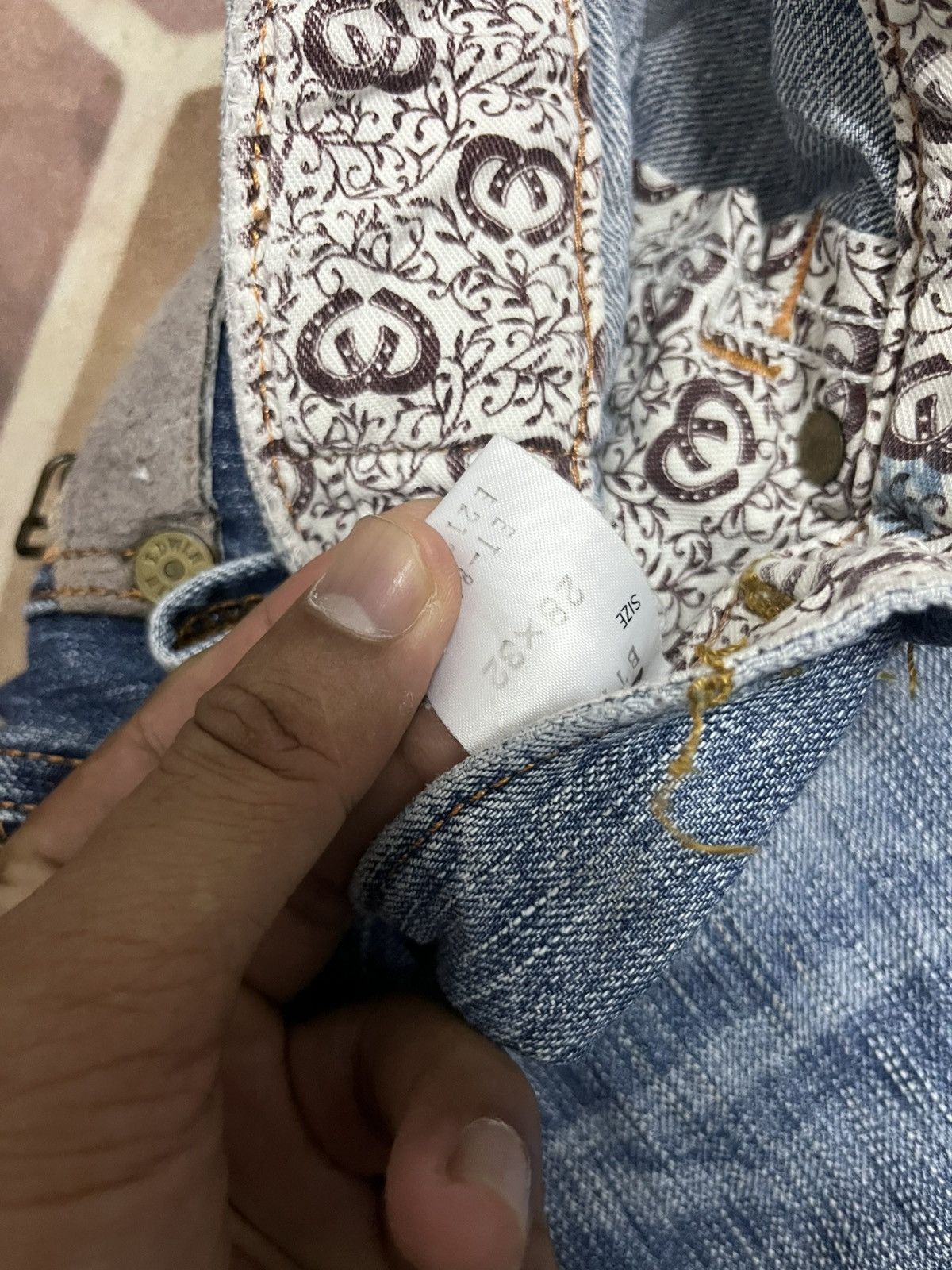 Edwin FINAL PRICE Edwin Crazy Faded Jeans Size US 29 - 9 Thumbnail