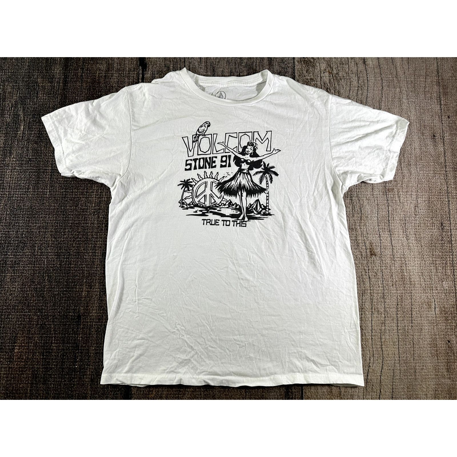 Volcom Volcom Stone 91 True to This Hula Girl Shirt Large Graphic Size US L / EU 52-54 / 3 - 1 Thumbnail