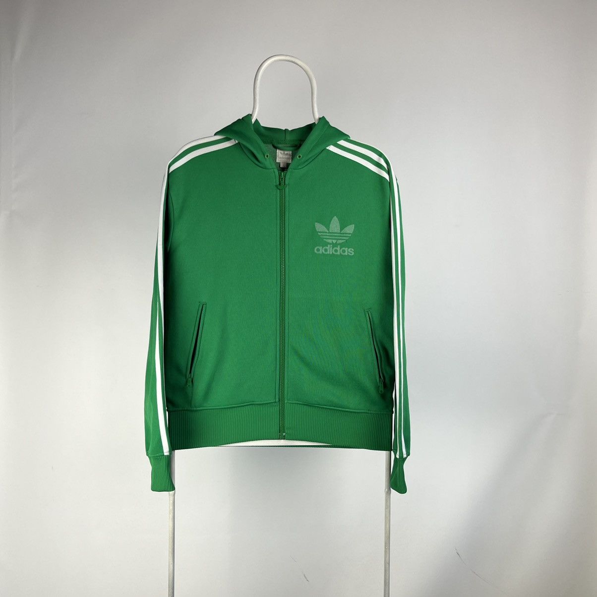 Adidas Adidas Zip Hoodie Trefoil Logo size Medium Size M / US 6-8 / IT 42-44 - 1 Thumbnail