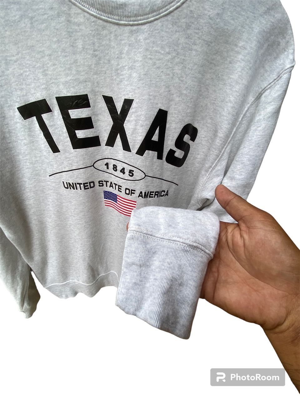 Vintage Vintage Sweatshirt Texas Big Logo Size US L / EU 52-54 / 3 - 3 Thumbnail