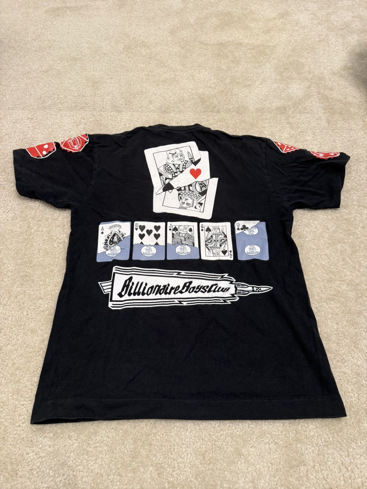 Billionaire Boys Club Billionaire boys club poker tee Size US M / EU 48-50 / 2 - 2 Thumbnail