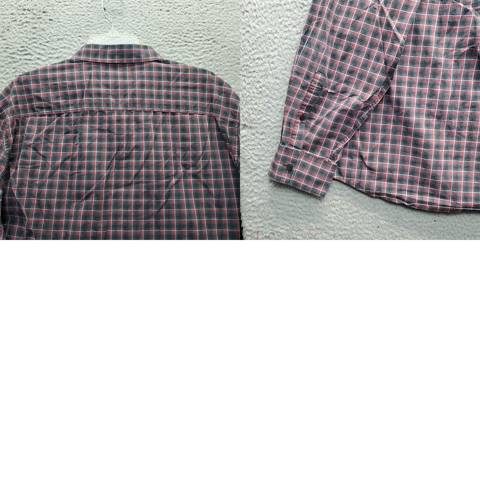 Calvin Klein Calvin Klein Shirt Mens XXL Multi Plaid Button-Up Long Sleeve Collared Casual Shirt Size US XXL / EU 58 / 5 - 8 Thumbnail