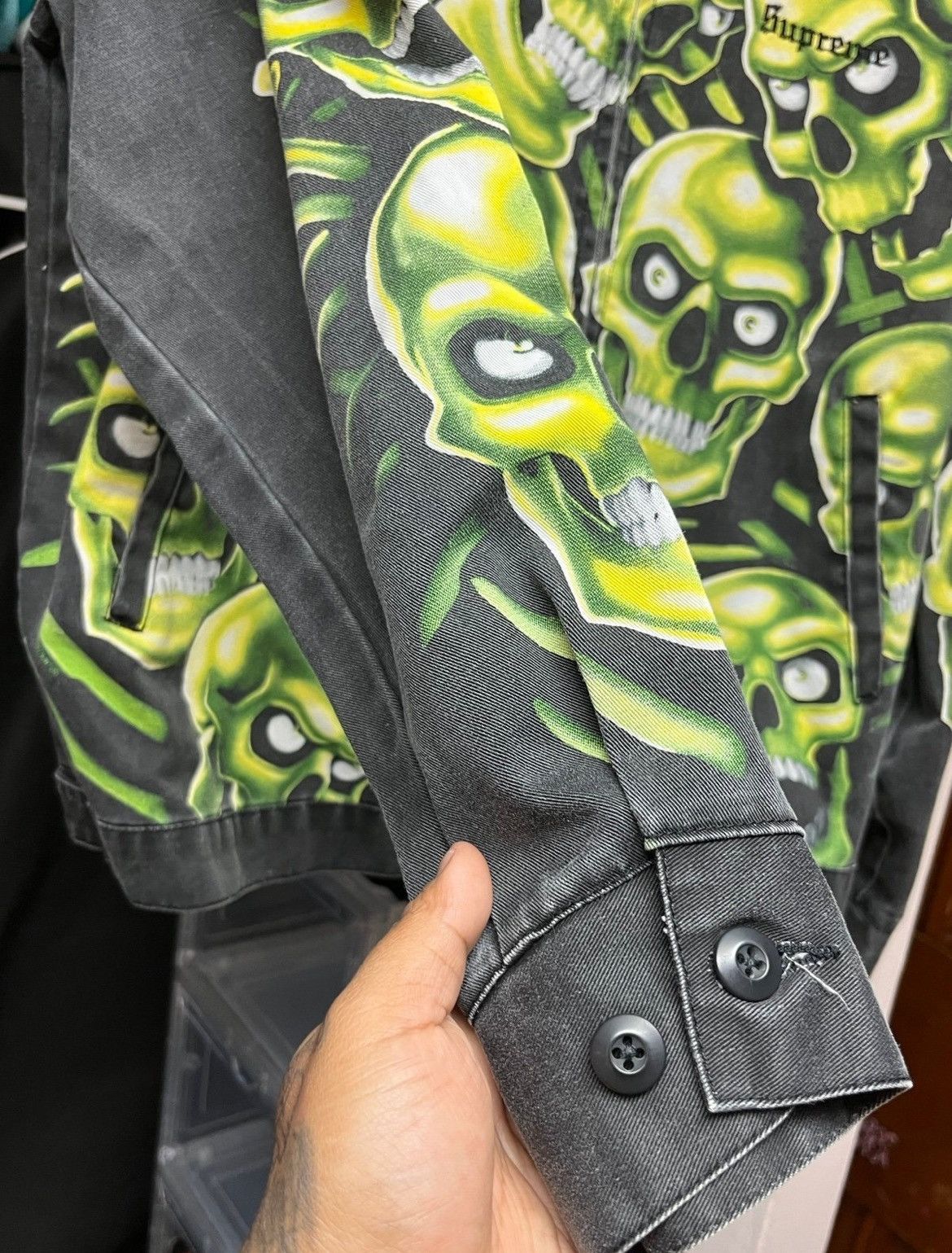Supreme Supreme Skull Pile Work Jacket ss18 Size US M / EU 48-50 / 2 - 4 Thumbnail