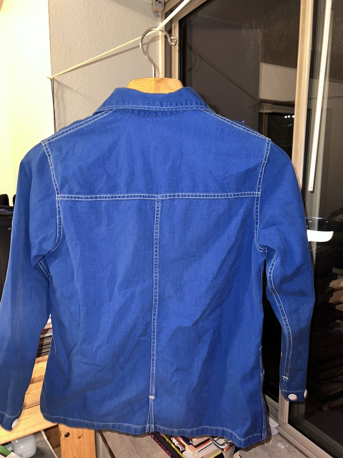 Vintage Blue Vintage Work Jacket Size M / US 6-8 / IT 42-44 - 2 Thumbnail
