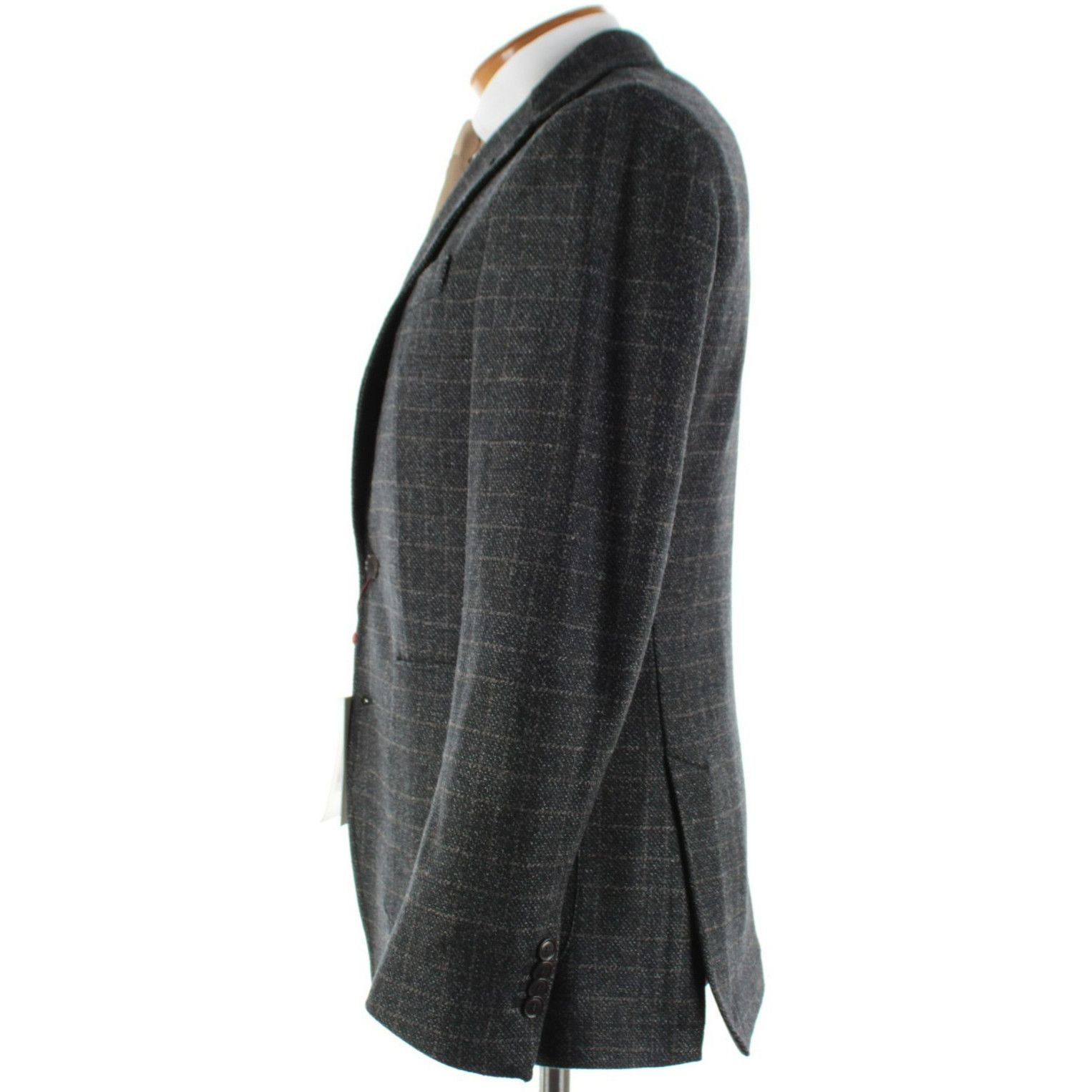 Luciano Barbera Luciano Barbera Sport Coat Size 40 US in Gray Size 40R - 4 Thumbnail